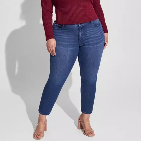 Torrid Jeans Perfect Skinny Ankle Premium Stretch Mid-Rise NWT 26R - Picture 2 of 12